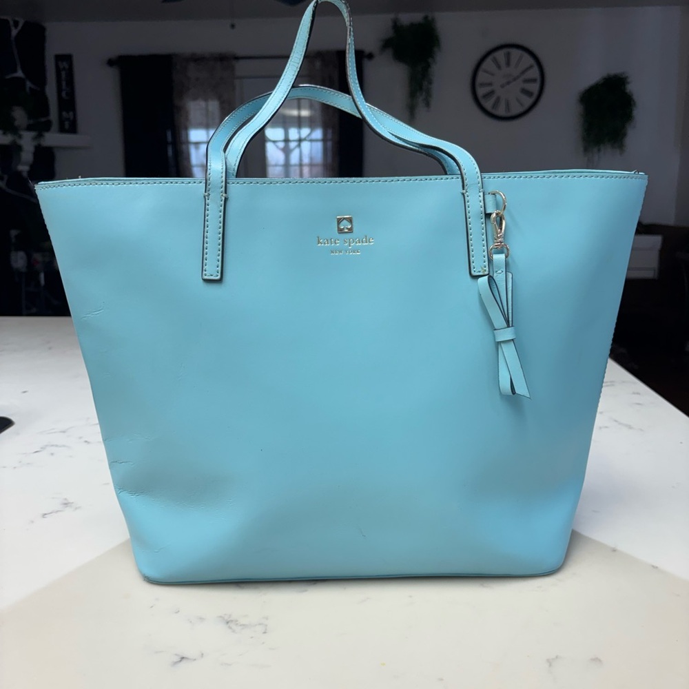 Kate Spade Light Blue Tote Bag